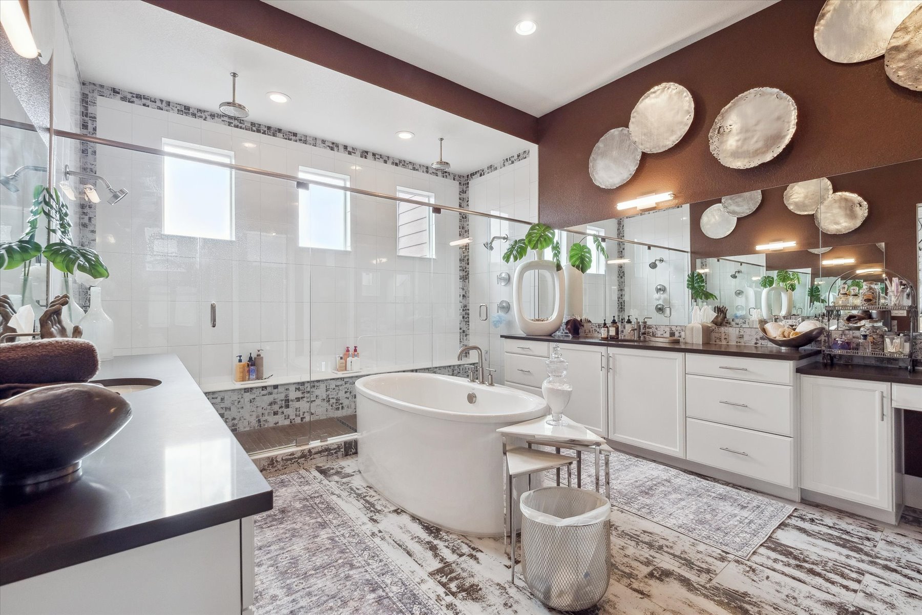 Luxury primary bath — Grant Ranch, Littleton