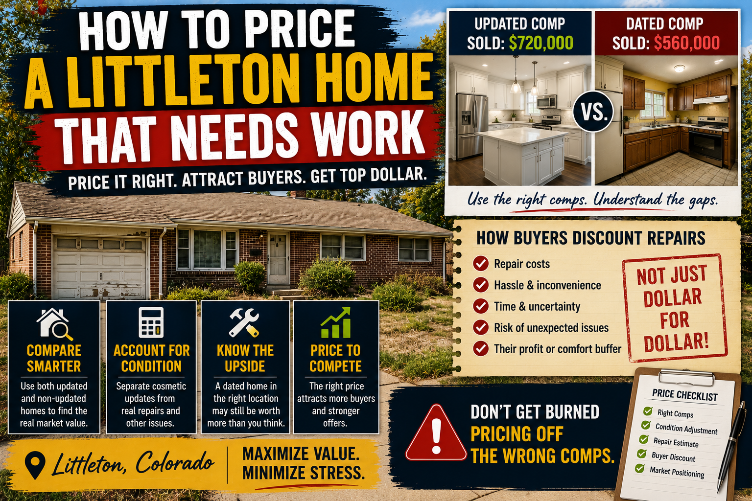 How to Price a Littleton Home That Needs Work